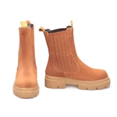 TwoEgoist Kadın Hakiki Süet Deri Kalın Tabanlı Postal Bot - Chelsea thumbnail 11