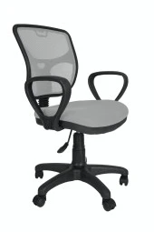 Gizmo Bodrum Fileli Bilgisayar Ofis Çalışma Koltuğu Fk1100 Açıkgri - 1