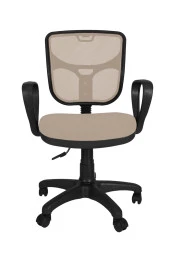 Gizmo Bodrum Fileli Bilgisayar Ofis Çalışma Koltuğu Fk1100 Ekru - 2