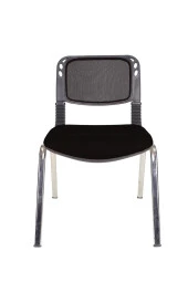 Gizmo Form Fileli Ofis Bekleme Misafir Koltuğu Mk1000 Siyah - 2