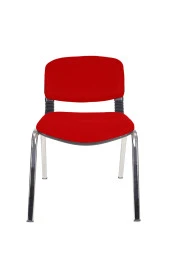 Gizmo Form Döşemeli Ofis Bekleme Misafir Koltuğu Mk1100 Kırmızı - 2