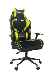 Rebelx Oyuncu Koltuğu Basic Krom Ayak Sarı Renk thumbnail 3