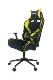 Rebelx Oyuncu Koltuğu Basic Krom Ayak Sarı Renk thumbnail 4