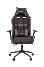 Rebelx Oyuncu Koltuğu Lion Krom Ayak Lila Renk thumbnail 5