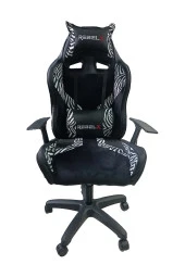 Rebelx Oyuncu Koltuğu Icon Siyah Beyaz Renk - 2