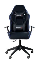 Rebelx Oyuncu Koltuğu Carbon Mavi Renk thumbnail 1