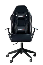 Rebelx Oyuncu Koltuğu Carbon Beyaz Renk thumbnail 1