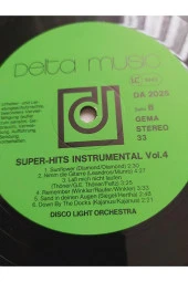 Disco Light Orchestra – Super Hits Instrumental Volume 4 - vinyl plak - 5