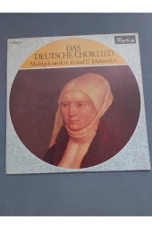 Das Deutsche Chorlied Madrigale Aus Dem 16. Und 17. Jahrhundert - vinyl -33lük plak - 1