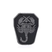 Single Sword Akrep Plastik Patch - Peç Küçük Boy 4Cm X 5,5Cm - 3