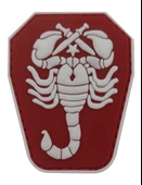 Single Sword Akrep Plastik Patch - Peç Küçük Boy 4Cm X 5,5Cm - 4