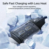 Joyroom 100W Type-C-Type-C Metal Hızlı Şarj Kablosu 1.2 Metre thumbnail 4