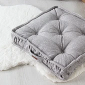 Minder Asia Kare Kapitoneli Buklet  Beyaz 60x60 - 8