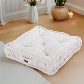 Minder Asia Kare Kapitoneli Buklet  Beyaz 60x60 - 3