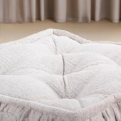 Minder Asia Kare Kapitoneli Buklet  Beyaz 60x60 - 4