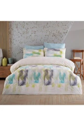 Fiesta Ranforce Çift Kişilik Nevresim Takımı Gisella-Mavi - 1