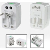 Şahnet Universital Çok Fonksiyonlu Seyahat Adaptörü - Avustralya Amerika Çin Priz Dönüştürücü thumbnail 5