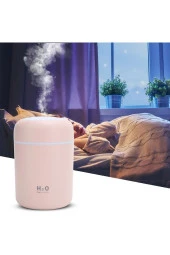 H2o Humidifier 300 Ml Işıklı Hava Nemlendirici Buhar Makinesi Ve Aroma Difüzörü - 8