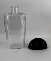 150ml Şeffaf Plastik Şampuan Şişesi, Siyah Kapak, Seyahat Şişesi, Kozmetik Şişe, Boş Şişe, 50 Adet - 3