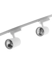 Armen 2 Adet Beyaz Kasa Sarı Işık Ray Spot Set  ve 1 Metre Ray Set thumbnail 1