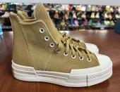 Converse All Star Chuck 70 Plus Warm Winter Unisex Açık Kahve Günlük Spor Ayakkabı - 4