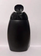 250ml Siyah Plastik Şampuan Şişesi, Kozmetik Şişe, Boş Şişe, 25 Adet - 2
