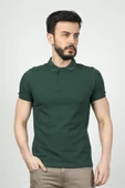 Cazador Erkek P.Yaka  K.Kol  T-shit Koyu Yeşil - 1