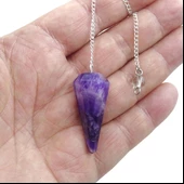 Ametist Taşı Pandül - Sarkaç 201-1 - 1