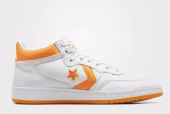 Converse Fastbreak Pro Mid Erkek Beyaz/Sarı Sneaker Günlük Spor Ayakkabı - 1