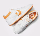 Converse Fastbreak Pro Mid Erkek Beyaz/Sarı Sneaker Günlük Spor Ayakkabı - 3