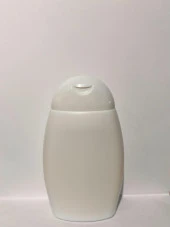 250ml Beyaz Mat Plastik Şampuan Şişesi, Kozmetik Şişe, Boş Şişe, 25 Adet - 1