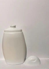 250ml Beyaz Mat Plastik Şampuan Şişesi, Kozmetik Şişe, Boş Şişe, 25 Adet - 3