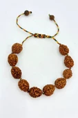 Rudrakşa Bileklik Orjinal Hindistan  Rudraksha 122 - 1