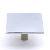 Mobilya Prizma Kulp Mutfak Dolabı Çekmece Dolap Kulpları Kapak Kulpu Kulbu Metal Krom Tek Vidalı thumbnail 2