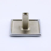 Mobilya Prizma Kulp Mutfak Dolabı Çekmece Dolap Kulpları Kapak Kulpu Kulbu Metal Krom Tek Vidalı thumbnail 4