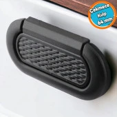 Mobilya Kulp Mutfak Dolabı Çekmece Dolap Kulpları Kapak Kulpu Kulbu Siyah 64 mm Metal thumbnail 1