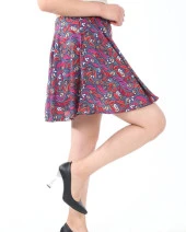 10336 Desenli Etek - 1