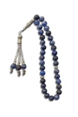Doğal Sodalit Tesbih - 8 mm. 347-1 - 1
