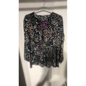 LARCİVERT KARIŞIK DESENLİ BULUZ - 1