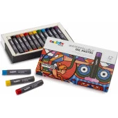 Carioca Plus Watersoluble Yağlı Pastel 12'li (Suda Çözünür) - 1