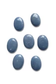 Doğal Anjelit Masaj Terapi Taşı - Palm Stone 107-2 - 3