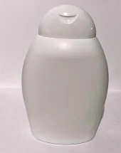 400ml Beyaz Mat Plastik Şampuan Şişesi, Kozmetik Şişe, Boş Şişe, 50 Adet - 1