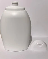 400ml Beyaz Mat Plastik Şampuan Şişesi, Kozmetik Şişe, Boş Şişe, 50 Adet - 3