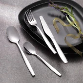 Schafer Sheen 24 Parça Çatal Kaşık Bıçak Takımı-Gümüş22 - 1