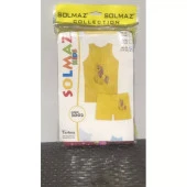 KIZ ÇOCUKLARI İÇİN PİJAMA TAKMI - 1