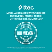 Ttec 2DK45B USB-C - USB-C 200cm 65W PD/QC Hızlı Şarj/Data Kablosu Beyaz - 6