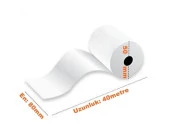 Termal Pos Yazar Kasa Rulosu - Pos Kağıdı - Beyaz - 80 mm x 40 Metre - 10 Adetlik 3 Paket thumbnail 6