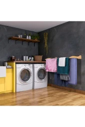 Urban Nouk Roma Çamaşır Kurutma Askısı - Duvara Monte Katlanabilir Kurutmalık - 100 cm - 10