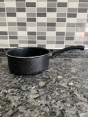 Siyah Granit Sosluk (Sütlük) Tava 18 Cm - 2