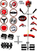Eisenn Alman 11 In 1 Fg Motor 14 Hp Yan Tipi Ot Çim Çalı Biçme Tırpanı Toprak Eşeleme Akrobat Çapa Aparatı - 1